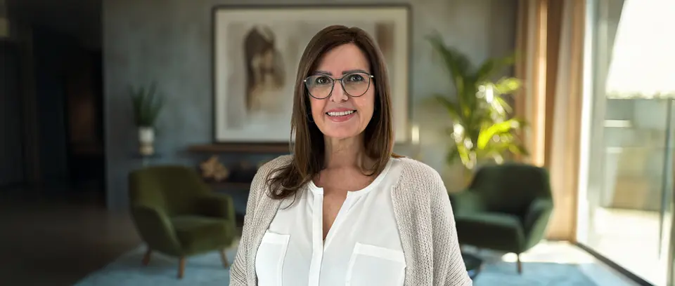Ramona Spiegler in ihrer Praxis